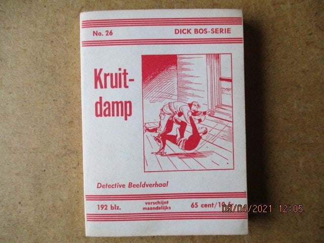 adv0885 dick bos 26 kruitdamp, Eén stripboek, Ophalen, Gelezen