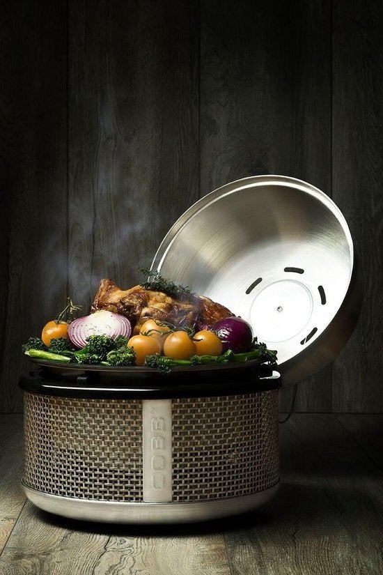 Cobb Premier Air Barbecue ( Grill Deluxe ), Ophalen of Verzenden, Zo goed als nieuw, COBB
