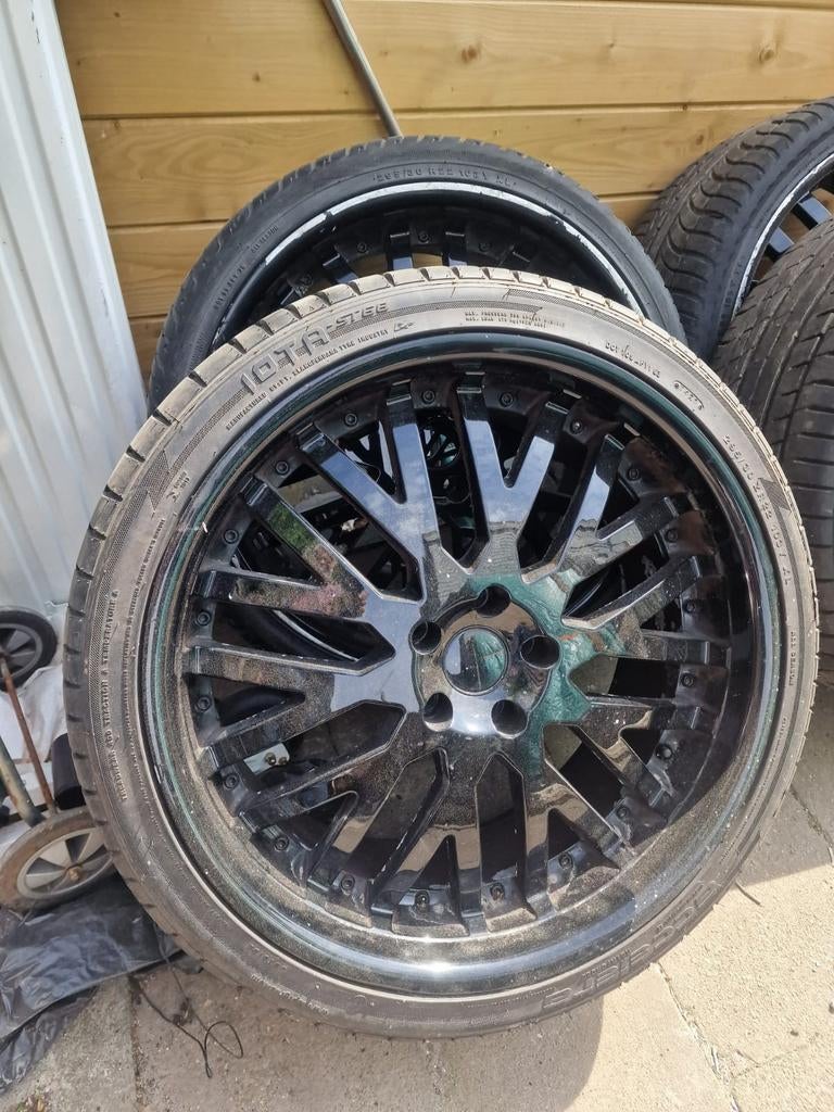 Velgen 22inch 5x120 RANGE ROVER, Auto-onderdelen, Banden en Velgen, Ophalen, Zomerbanden, Banden en Velgen