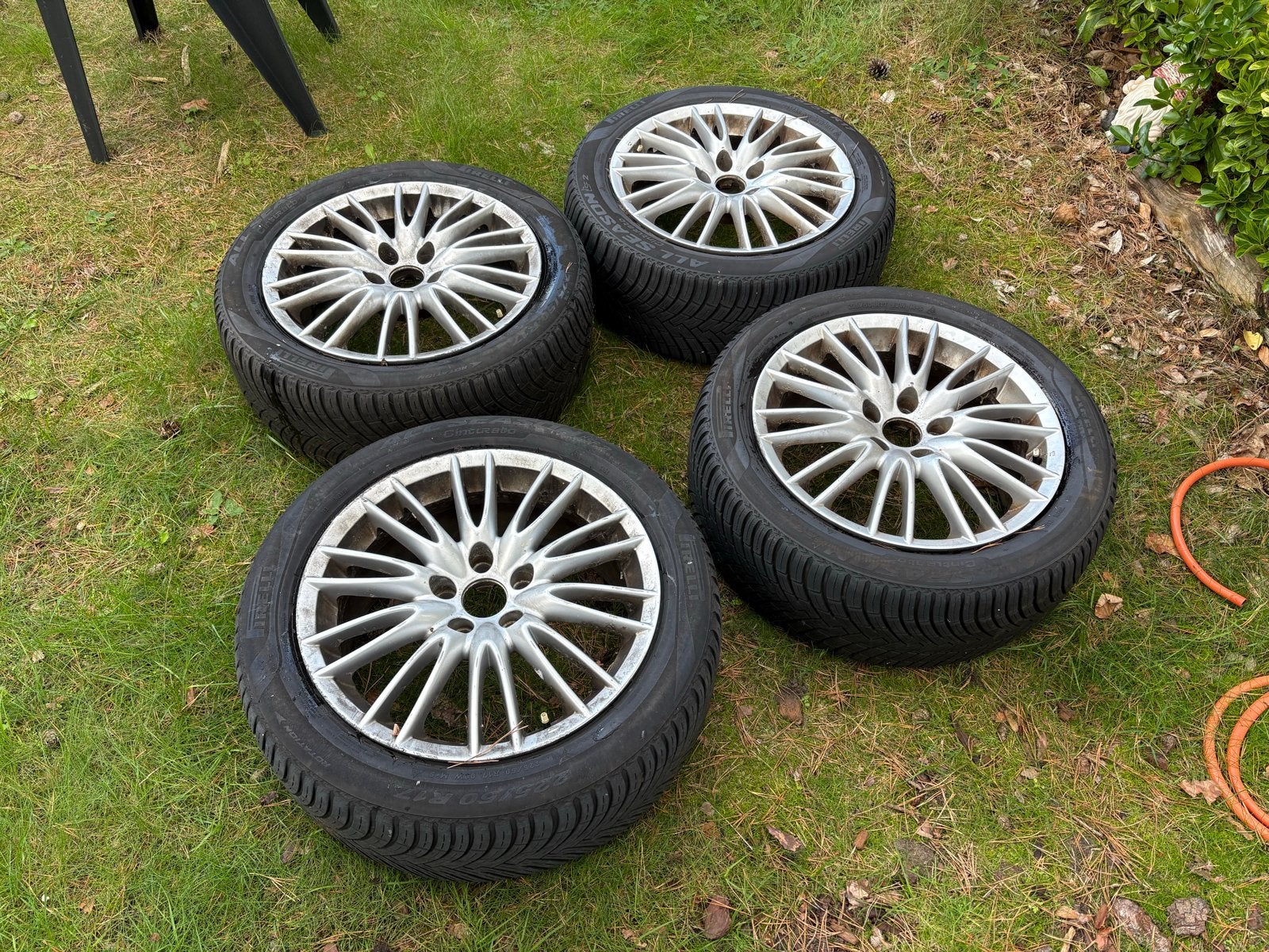 17 en 18 inch Velgen Alfa Romeo 159 (5x110), Auto-onderdelen, Ophalen, Gebruikt, Banden en Velgen, 17 inch