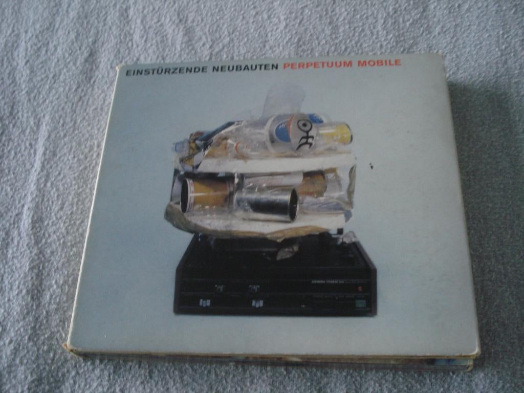 EINSTURZENDE NEUBAUTEN -PERPETUUM MOBILE cd + dvd Limited, Ophalen of Verzenden, Zo goed als nieuw, Alternative