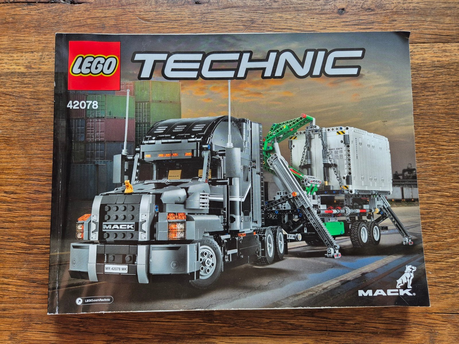 Lego Technic 42078 Mack Anthem, Ophalen of Verzenden, Zo goed als nieuw, Lego