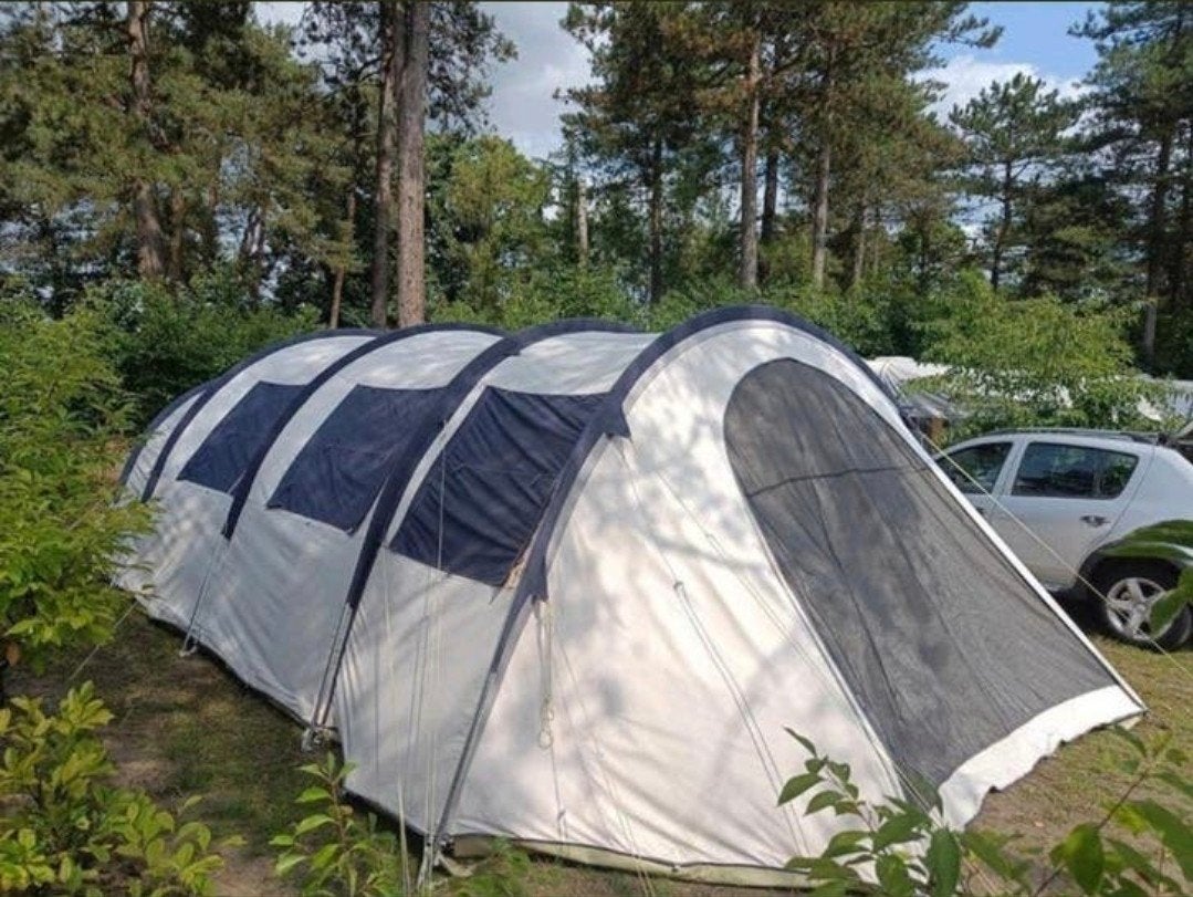 Active Leisure Brixen 6 tunneltent - Ruime familietent, Caravans en Kamperen, Tenten, Ophalen, Gebruikt, Tot en met 6