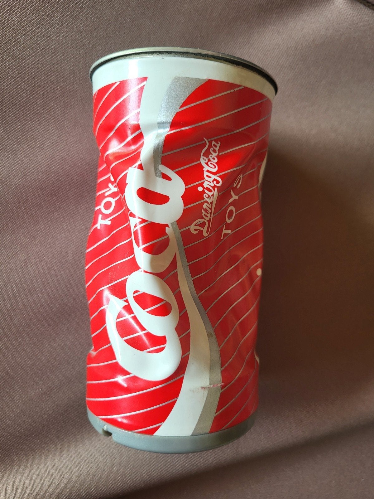 Dansend Coca-Cola blikje - Batterij aangedreven speelgoed, Verzamelen, Ophalen of Verzenden