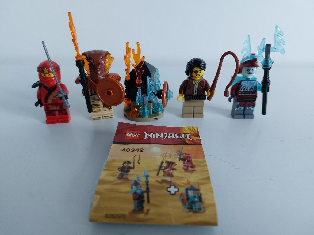 Lego Ninjago - 40342 - Ninjago 2019 Minifigure Set, Compleet, Lego, Ophalen of Verzenden, Zo goed als nieuw