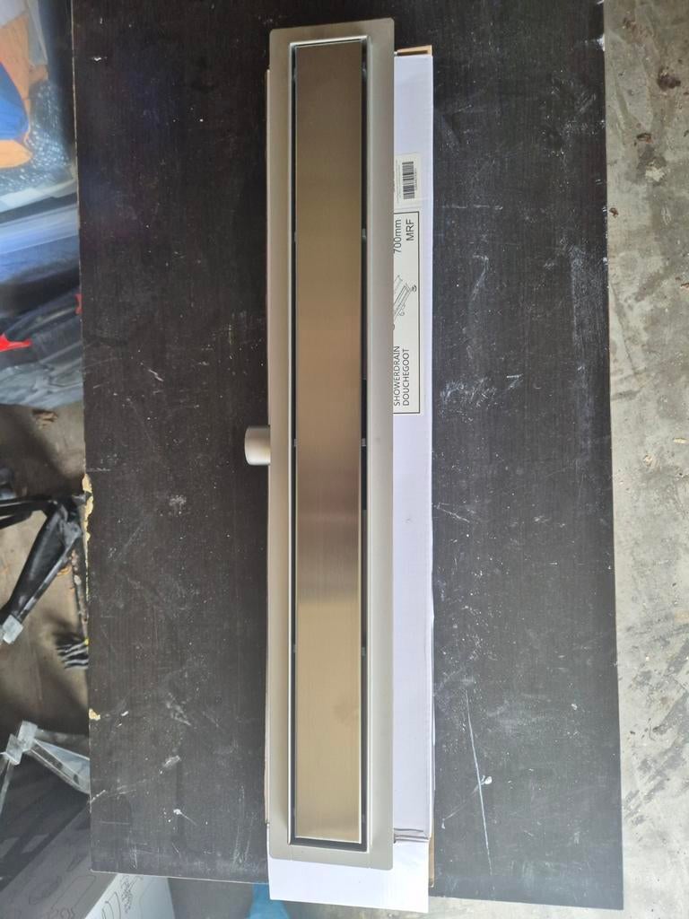Douchegoot 70cm geborsteld RVS nieuw in doos, Ophalen of Verzenden