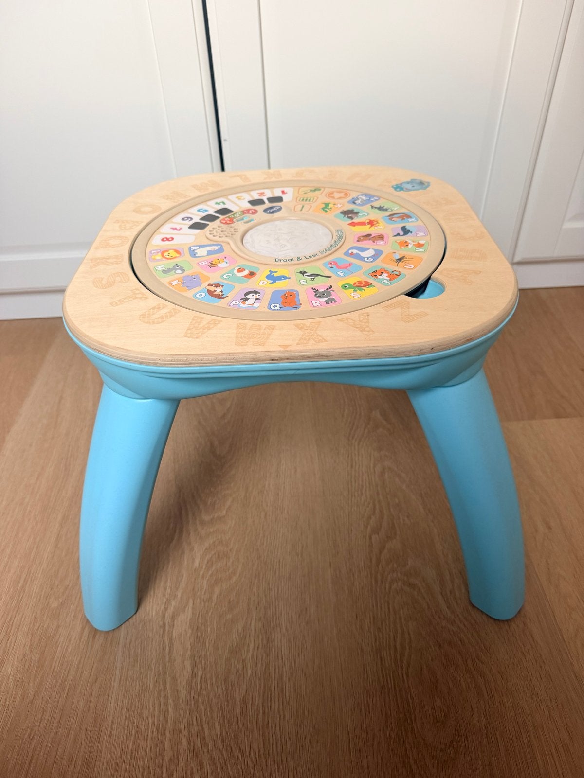 VTech Draai & Leer Activiteitentafel, Ophalen of Verzenden, Zo goed als nieuw, Overige typen, Met geluid