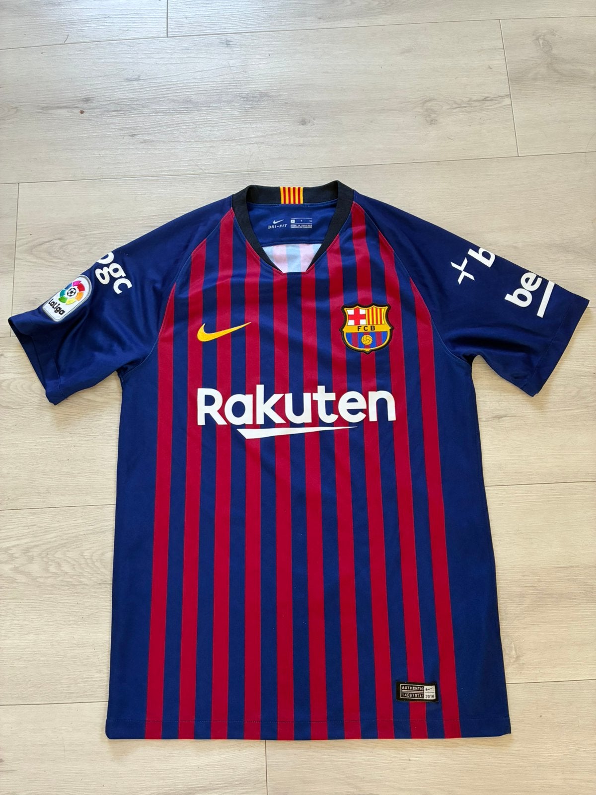 Origineel FC Barcelona shirt maat S, Sport en Fitness, Voetbal, Maat S, Ophalen of Verzenden, Zo goed als nieuw, Shirt