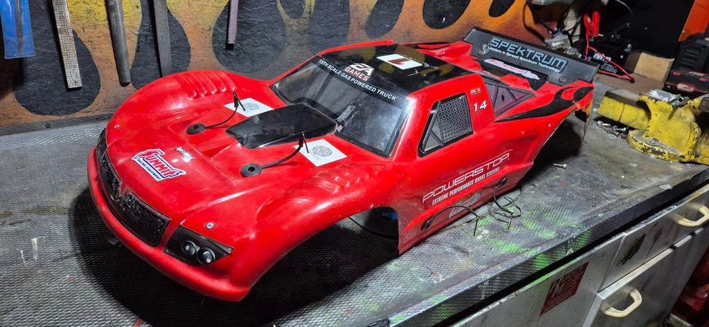 Hpi baja 5t body, Hobby en Vrije tijd, Modelauto's | Overige schalen, Ophalen of Verzenden, Gebruikt, Auto