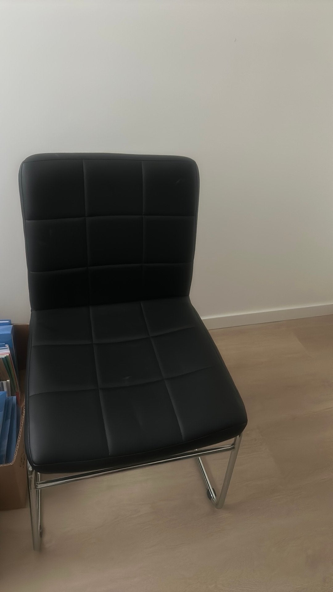 Stoel, Huis en Inrichting, Stoelen, Ophalen, Zo goed als nieuw, Zwart, Eén