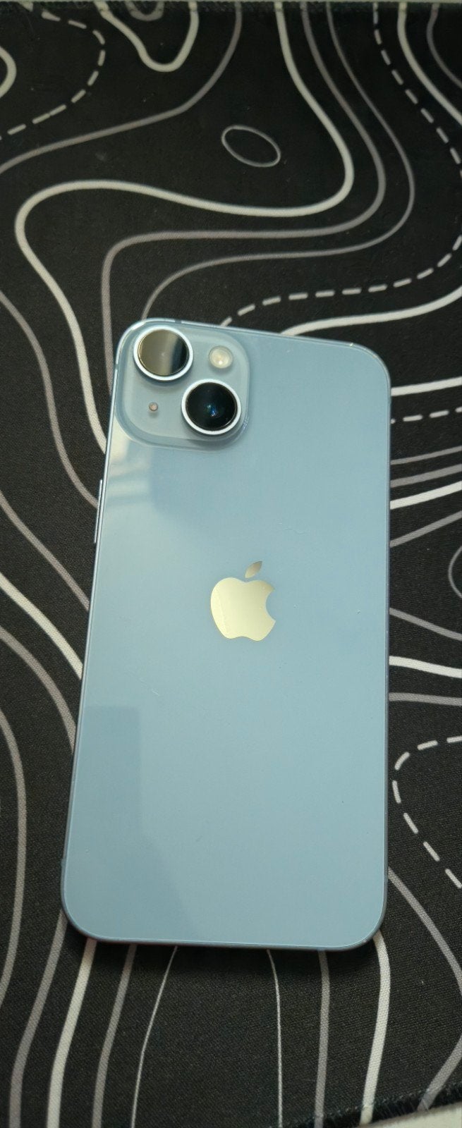 Iphone 14, 128 GB, Blauw, Refurbished, Ophalen of Verzenden