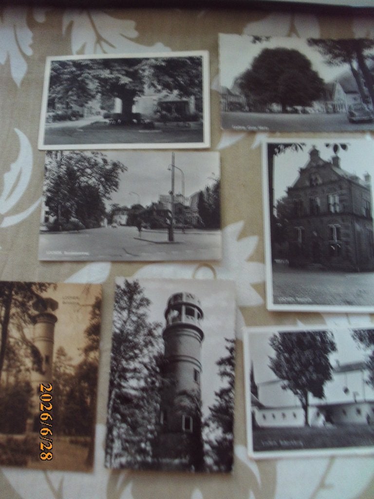 7x Lochem Markt Raadhuis Belvedere Schouwburg Barchemseweg, Ophalen of Verzenden, 1960 tot 1980, Ongelopen, Gelderland