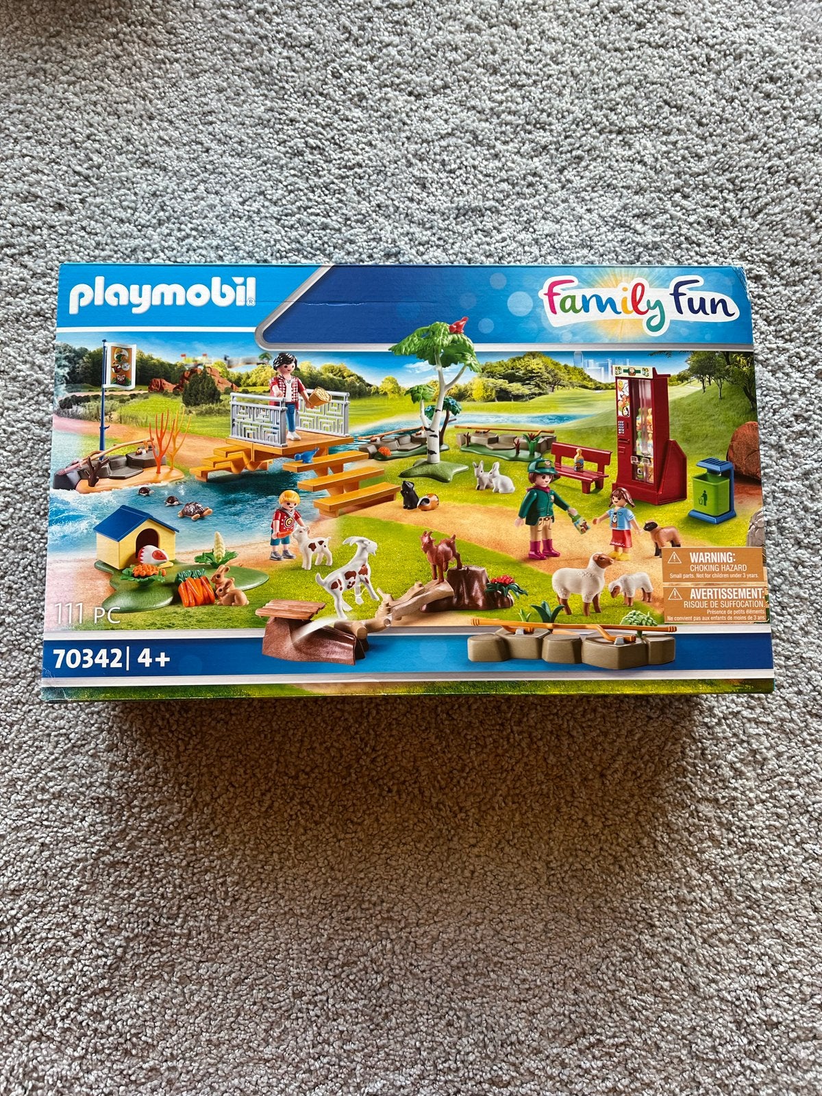 Playmobil Family Fun 70342 Dierenpark, Kinderen en Baby's, Speelgoed | Playmobil, Ophalen of Verzenden, Zo goed als nieuw, Complete set