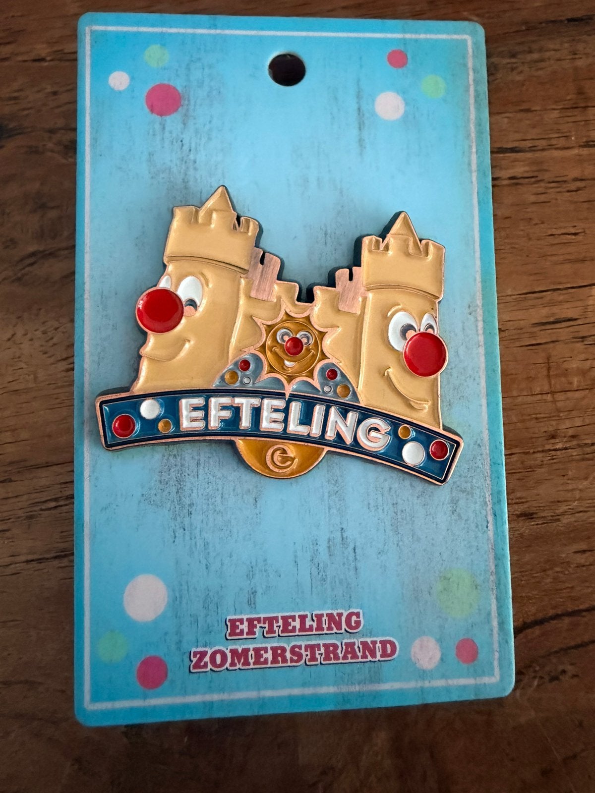 Pin efteling , zomerstrand, Ophalen of Verzenden, Zo goed als nieuw, Speelkaart(en)