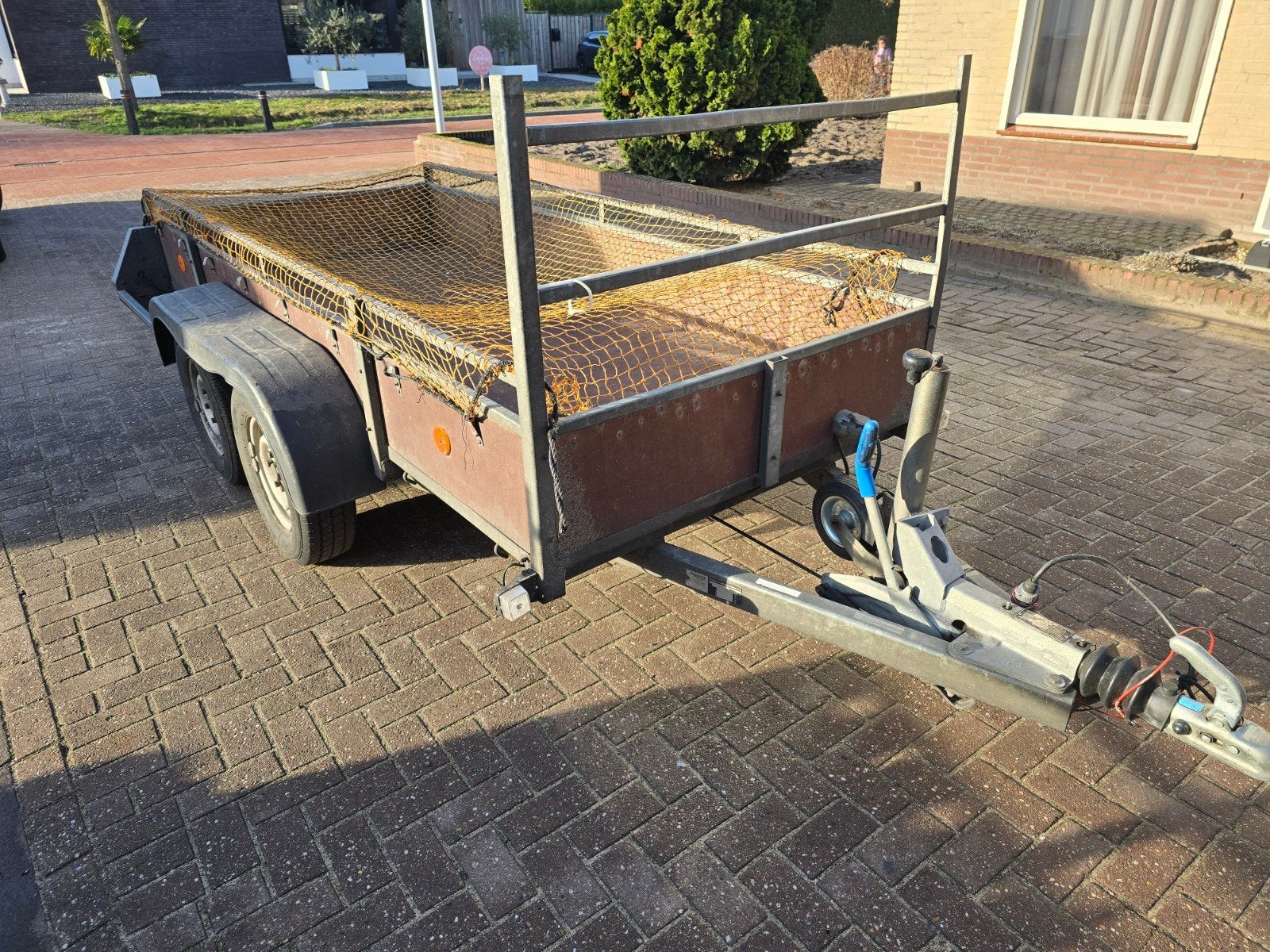 Anssems AS2000 aanhangwagen, bouwjaar 2001, Ophalen, Gebruikt