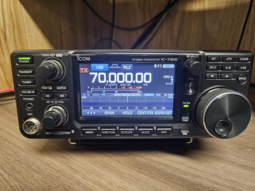 Icom ic 7300, Ophalen of Verzenden, Gebruikt, Zender en Ontvanger