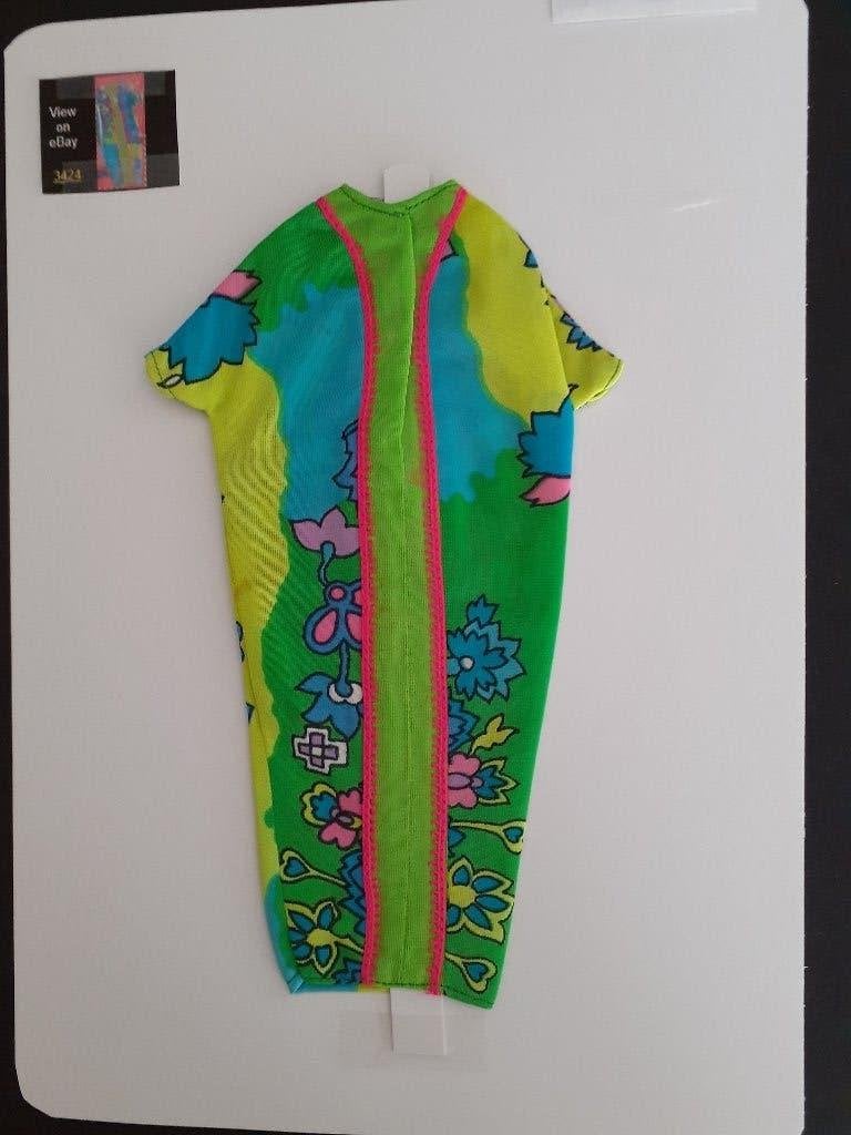 Vintage Barbie fashion Ïn Blooms" (1971), Verzenden, Zo goed als nieuw, Kleertjes