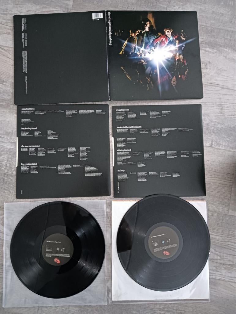 The Rolling Stones - A Bigger Bang (2xLP Vinyl), Zo goed als nieuw, 12 inch, Gatefold hoes, Ophalen of Verzenden