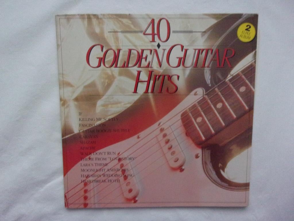 40 golden guitar hits LP, Ophalen of Verzenden, Gebruikt, 12 inch