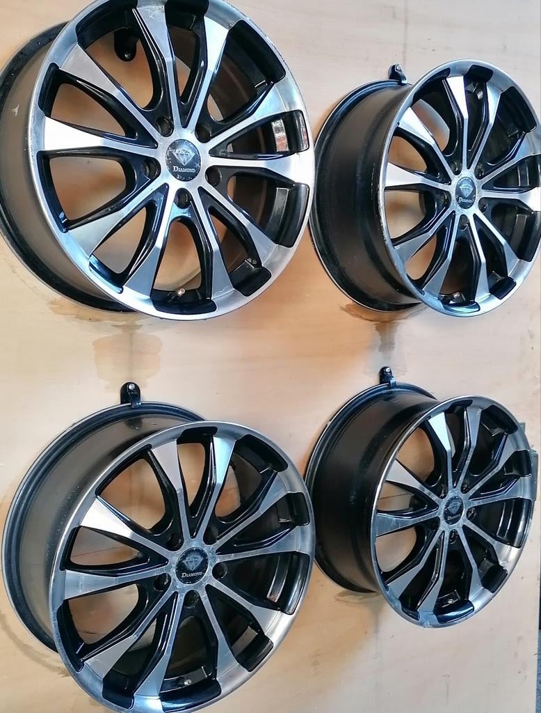 17 inch 5x108 bi-color Volvo Ford Peugeot / Past op: Zie adv, Auto-onderdelen, Banden en Velgen, Ophalen, Gebruikt, Velg(en), .