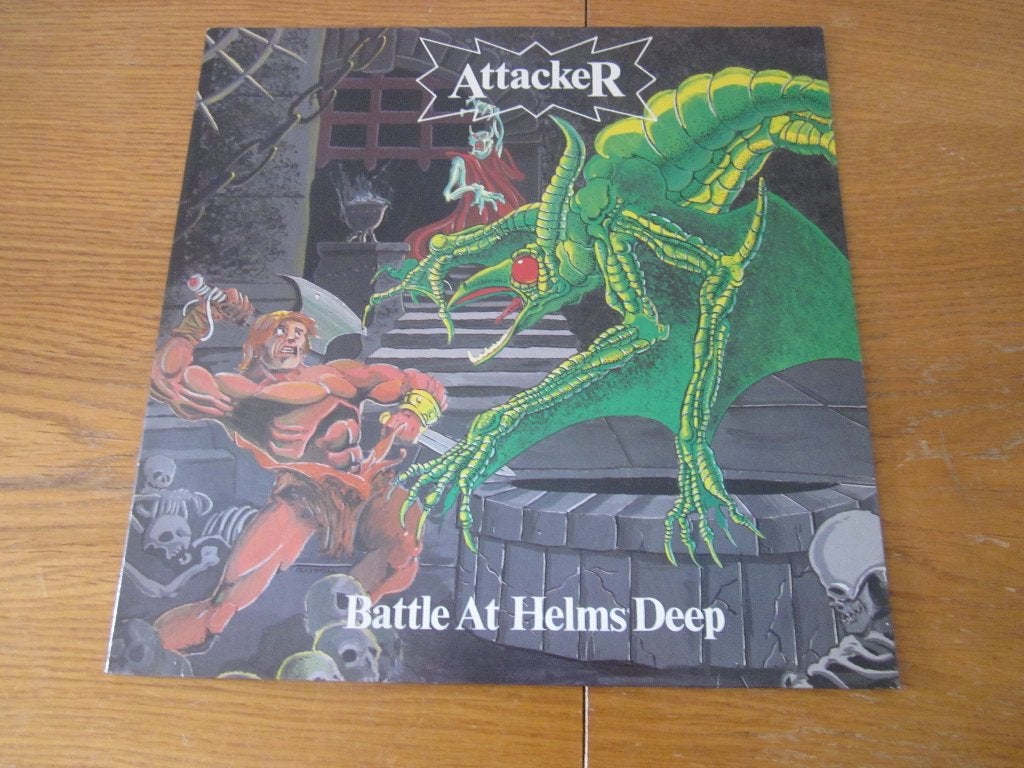 Attacker - Battle At Helms Deep 1985 Roadrunner RR 9750 LP
