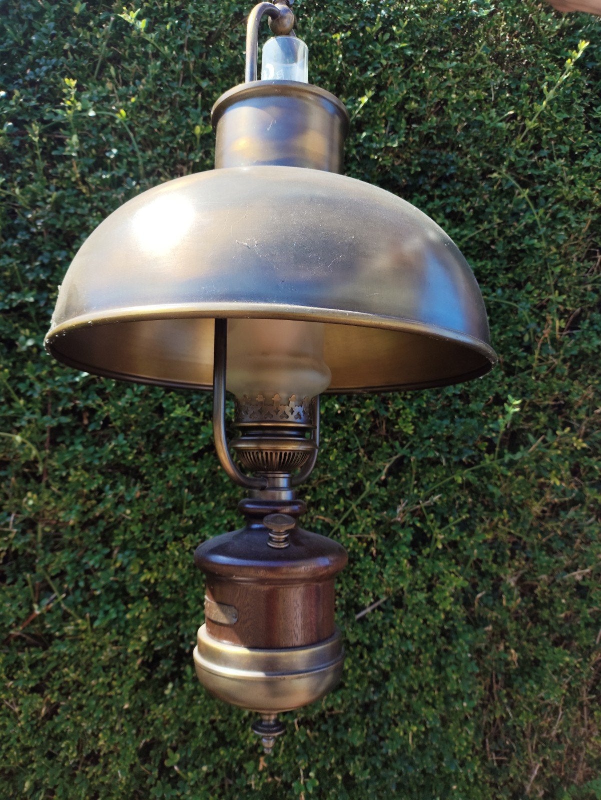 Vintage Hanglamp, Ophalen, Gebruikt, Hout