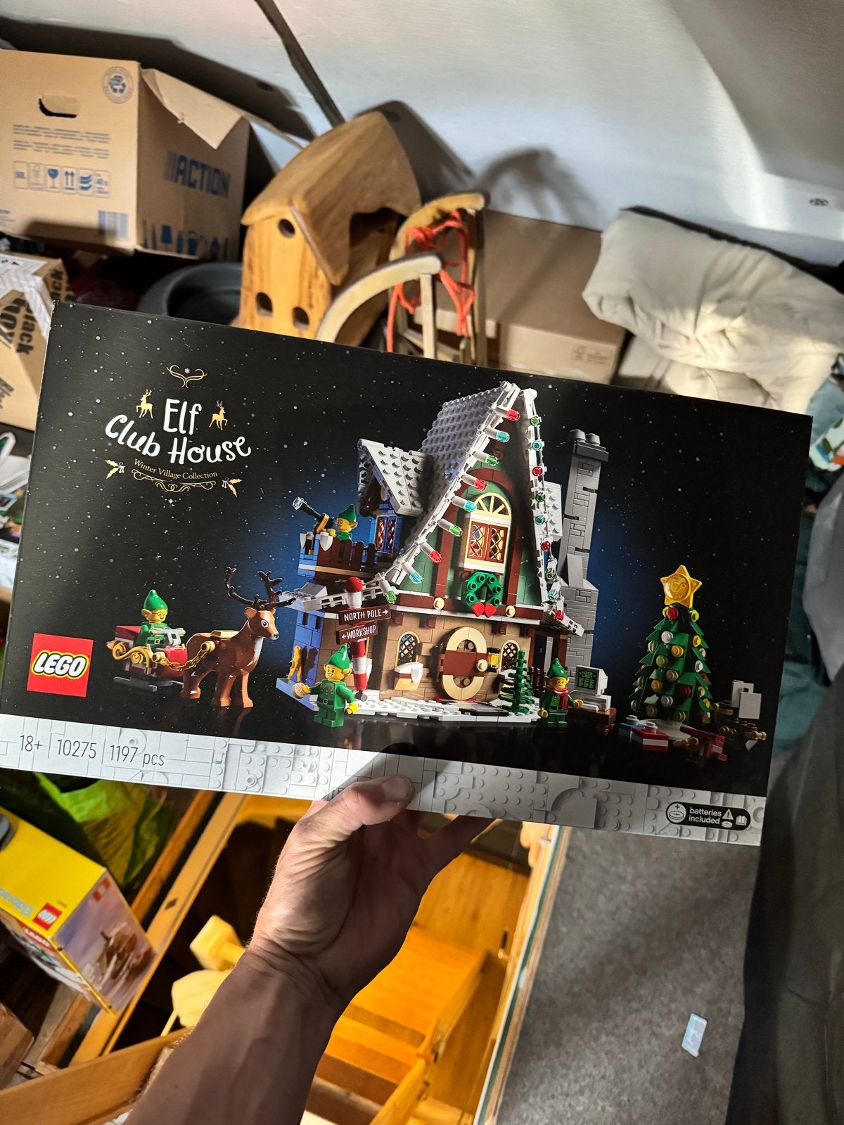 Nieuwe LEGO Elf Clubhuis (10275) - Winter Village Collectie, Kinderen en Baby's, Speelgoed | Duplo en Lego, Ophalen, Overige thema's