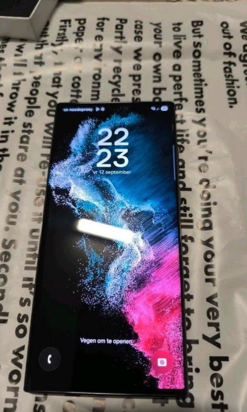 Samsung Galaxy S22 Ultra – 256GB – Topstaat, Telecommunicatie, Mobiele telefoons | Samsung, Zwart, Touchscreen, Ophalen of Verzenden