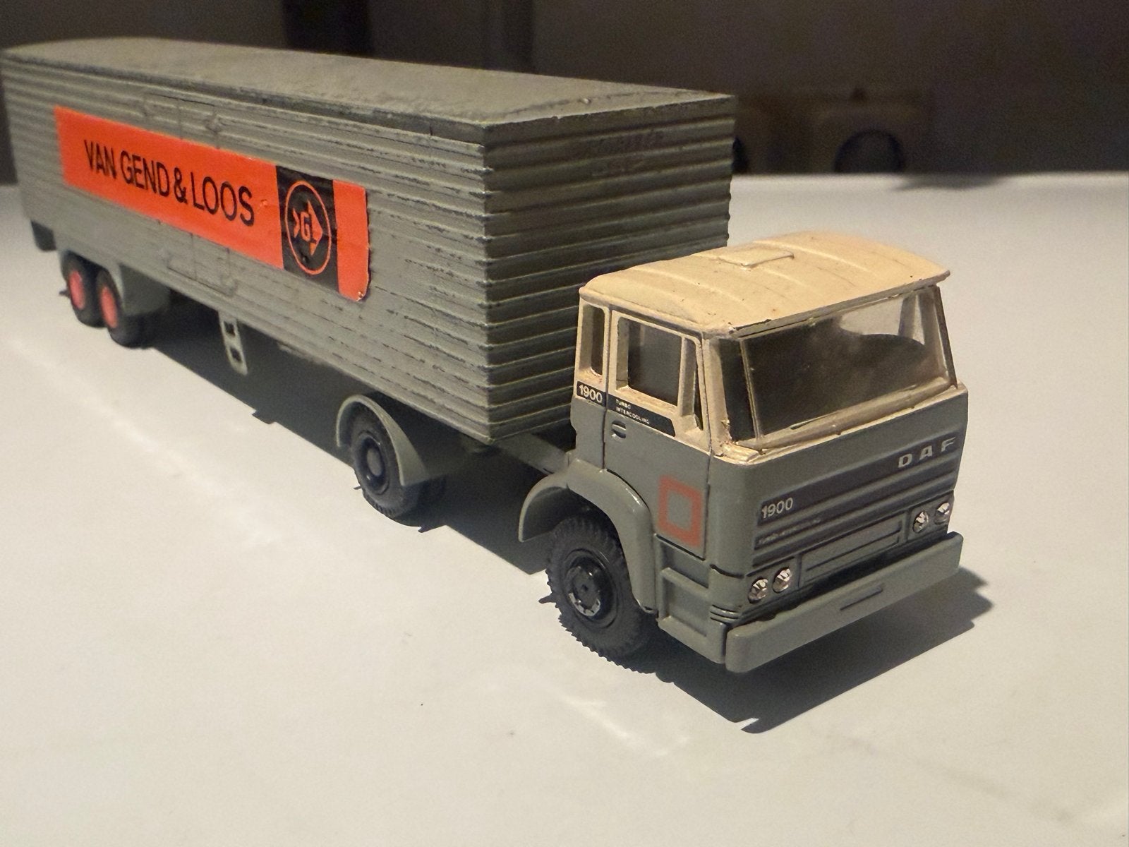 Lion car DAF 1900 Turbo Intercooling  Van Gend & Loos, Ophalen of Verzenden, Gebruikt, Bus of Vrachtwagen