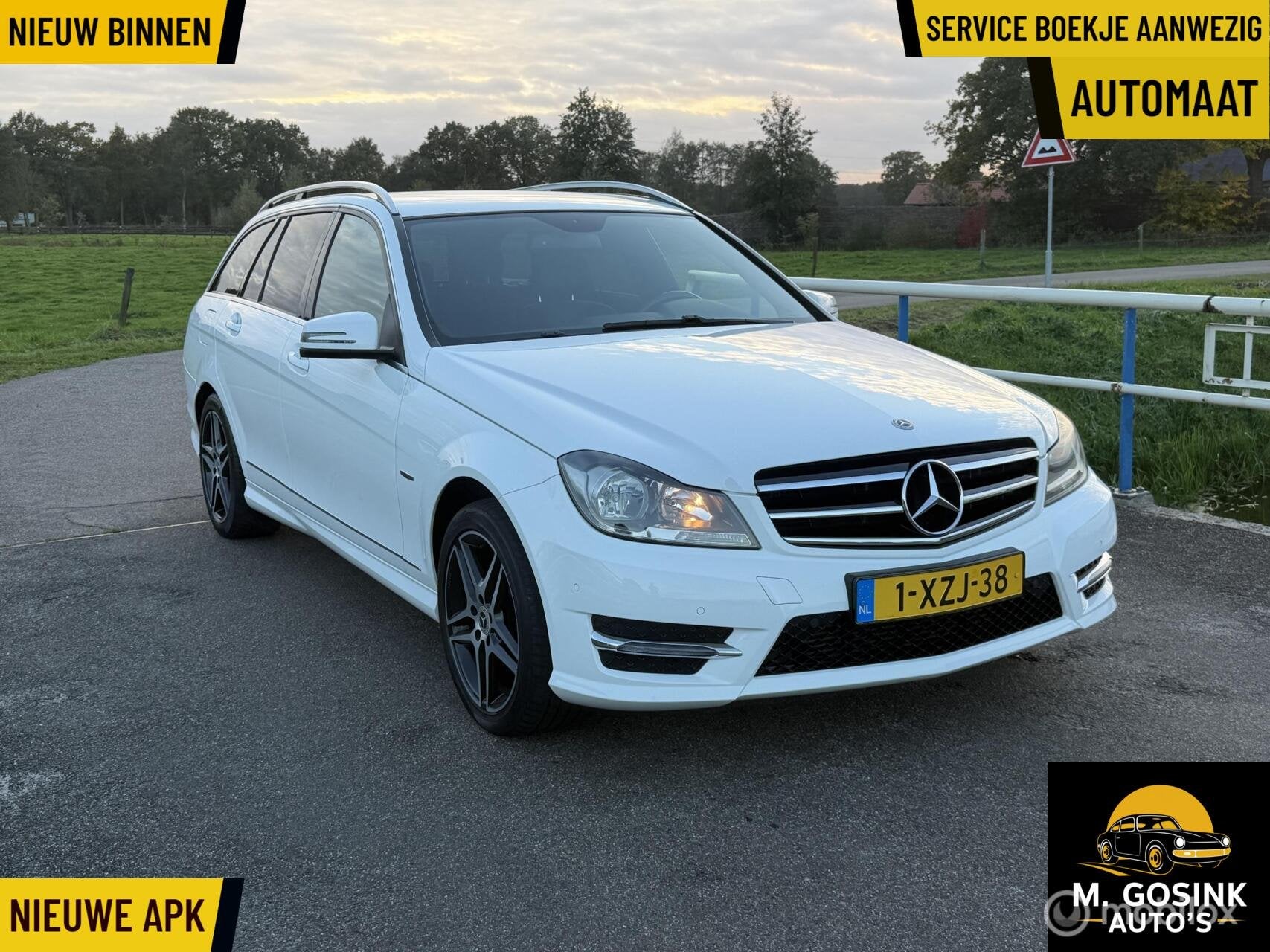 Mercedes C-klasse Estate 180 Ambition Avantgarde Edition C, Automaat, Achterwielaandrijving, Euro 6, 1445 kg