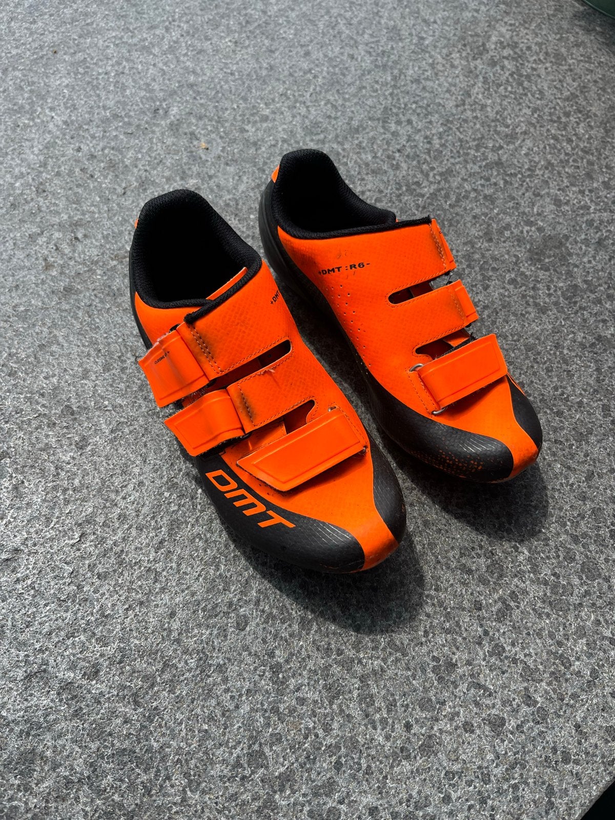 DMT Fietsschoenen Oranje Maat 37, Ophalen of Verzenden, Gebruikt, Overige maten, Schoenen
