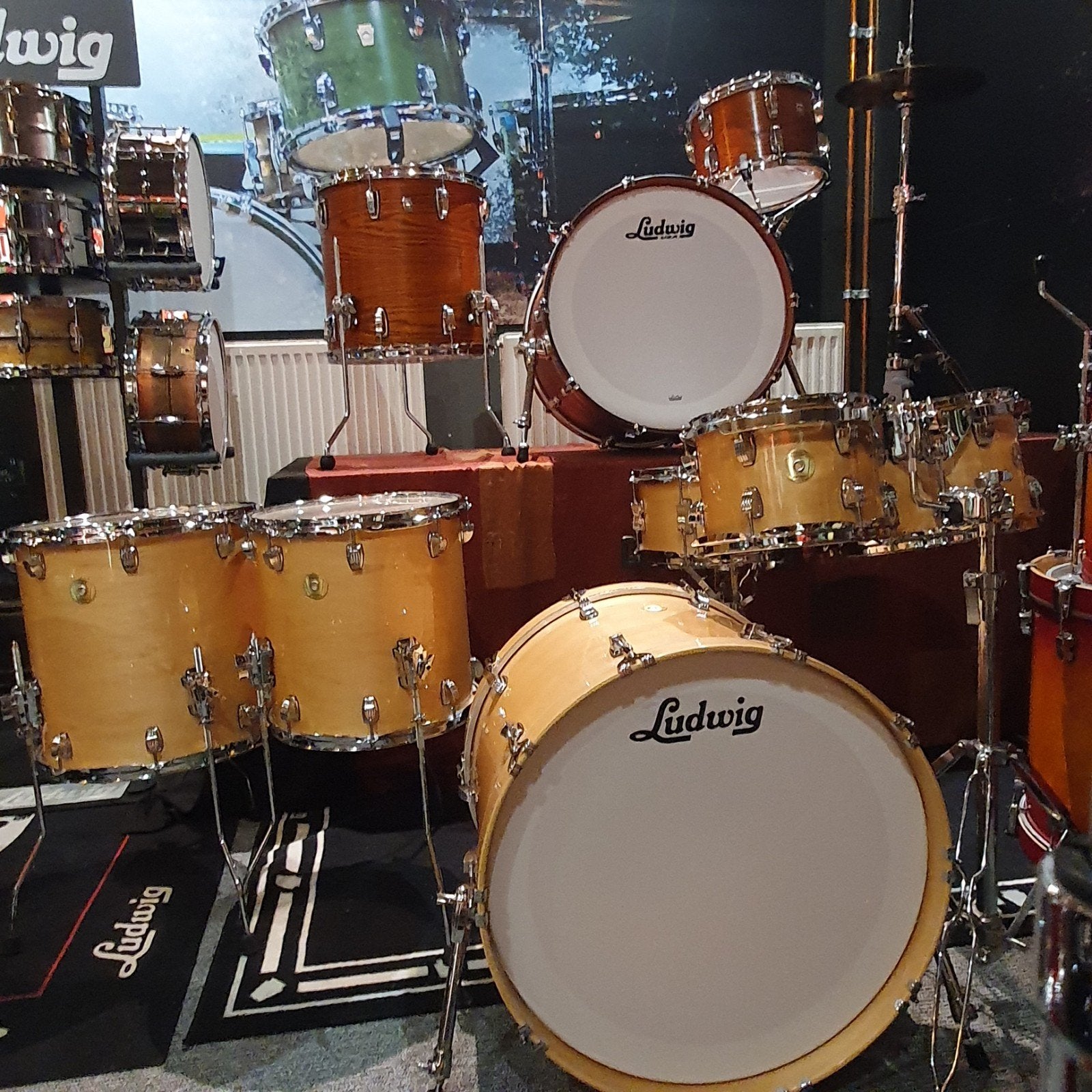 Ludwig Continental maple hybrid: Interessante prijs, Muziek en Instrumenten, Drumstellen en Slagwerk, Ophalen of Verzenden, Zo goed als nieuw