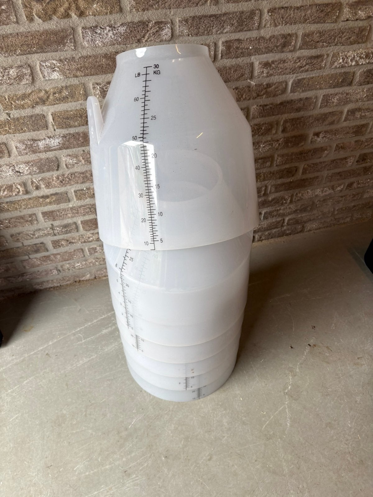 6 industriele lampenkappen gemaakt van melkbussen, Huis en Inrichting, Ophalen, Minder dan 50 cm