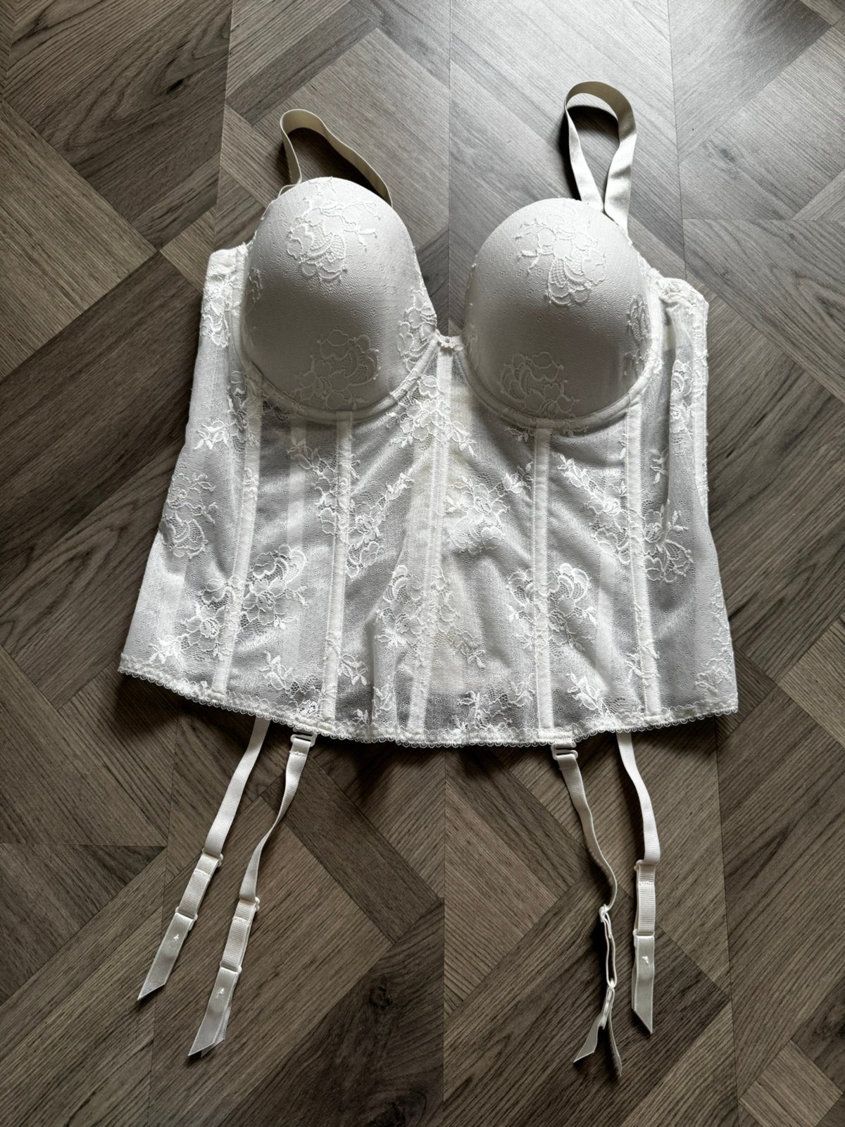 Korset maat 95 cup C, Kleding | Dames, Verzenden, Beige, Body of Korset