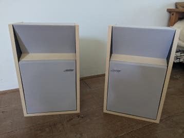 Bose 201 luidspeakers 2 stuks wir, Ophalen, Stereo speakers, Gebruikt, 60 tot 120 watt