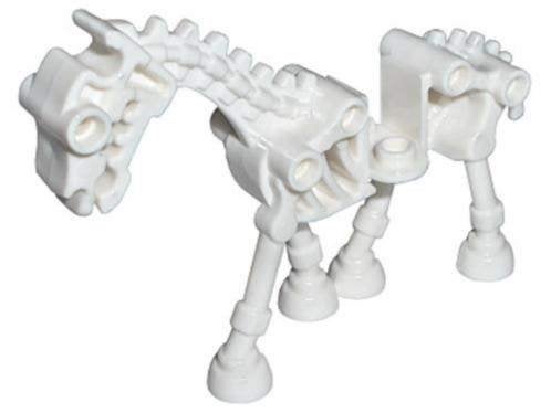 Lego Castle Fantasy Era Skelet Paard Wit 59228, Kinderen en Baby's, Lego, Ophalen of Verzenden, Zo goed als nieuw, Losse stenen