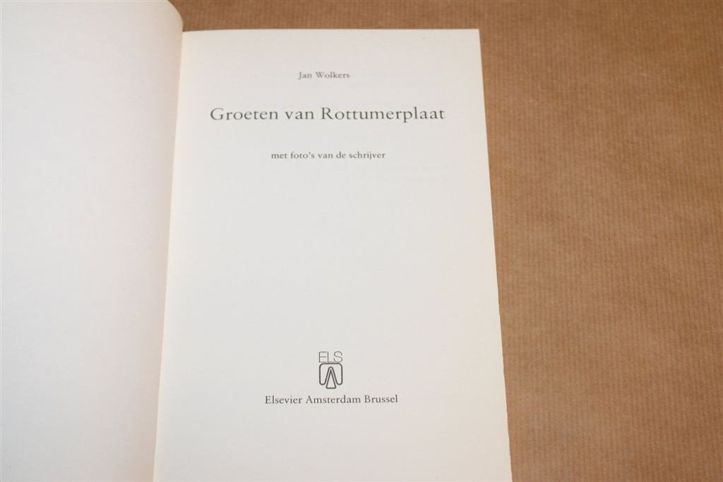 Groeten van Rottumerplaat — Jan Wolkers met Foto s 1972, Boeken, Ophalen of Verzenden, Gelezen