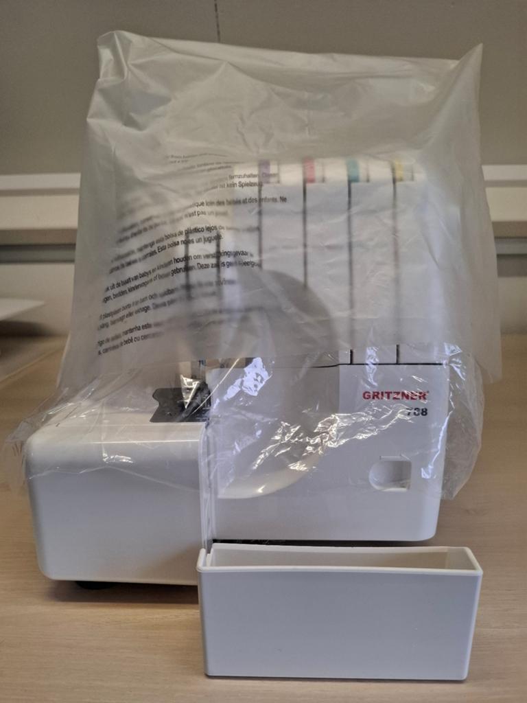 Lockmachine Gritzner 788 met onderhoudsbeurt, Hobby en Vrije tijd, Ophalen of Verzenden, Zo goed als nieuw, Lockmachine, Overige merken