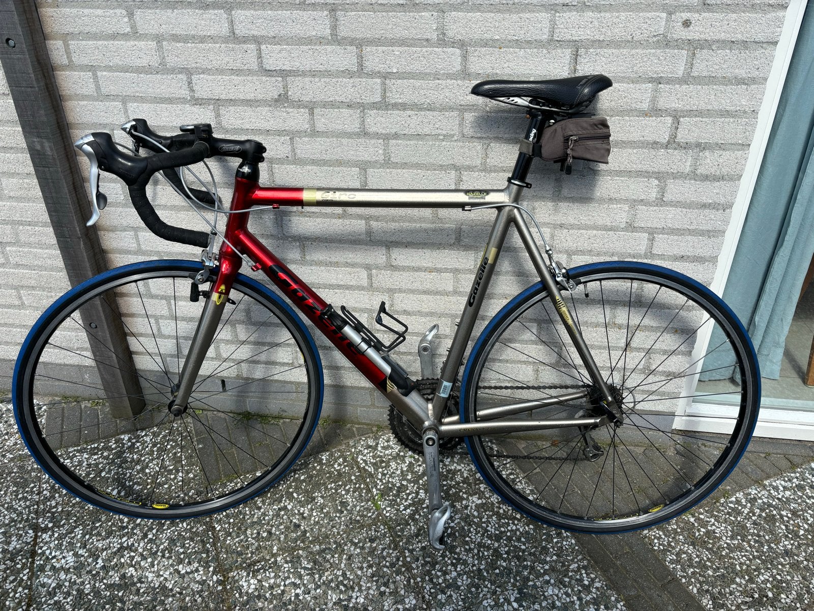 Gazelle Giro Racefiets - 60 cm frame, Ophalen, Gebruikt, Aluminium, 57 tot 61 cm