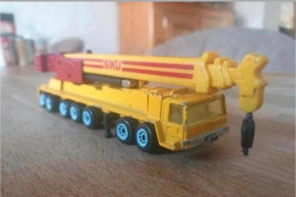 SIKU Mega Lifter mobiele kraan 1623, Hobby en Vrije tijd, Ophalen of Verzenden, Gebruikt, Hijskraan, Tractor of Landbouw, SIKU