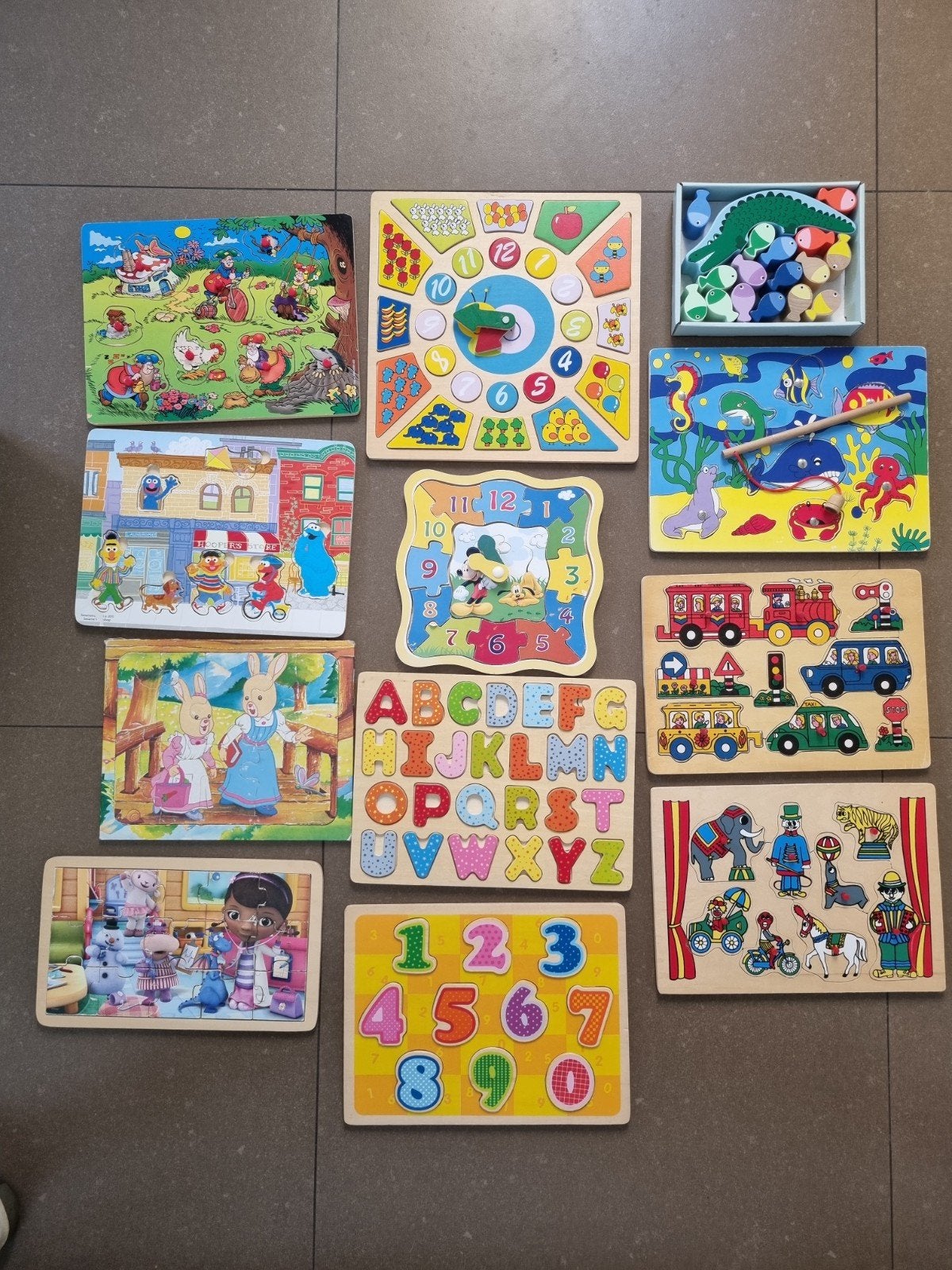 Houten puzzels en spellen, Gebruikt, Ophalen of Verzenden, Van hout, Minder dan 10 stukjes