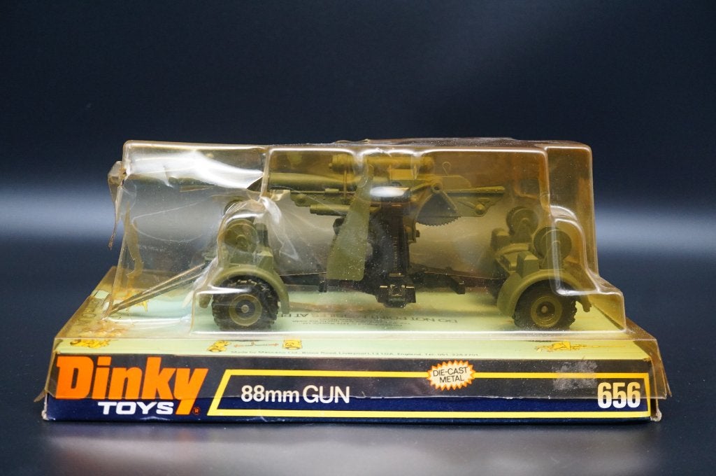 Dinky Toys Duits 88 mm flak gun - TOP vintage, Ophalen of Verzenden