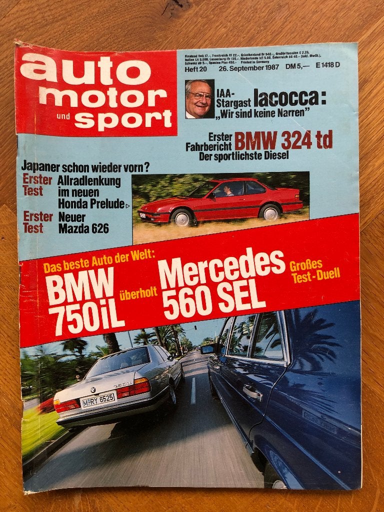 AUTO MOTOR und SPORT Heft 20 1987, Algemeen, Verzenden, Nieuw, AUTO MOTOR und SPORT