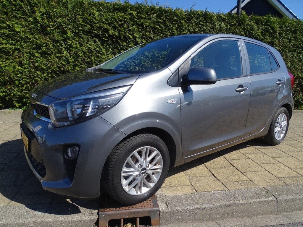 Kia PICANTO 1.0 DPI DYNAMICLINE-Carplay-Navi-Cruise-Blth-Cam, Voorwielaandrijving, Gebruikt, Met garantie (alle), 4 stoelen