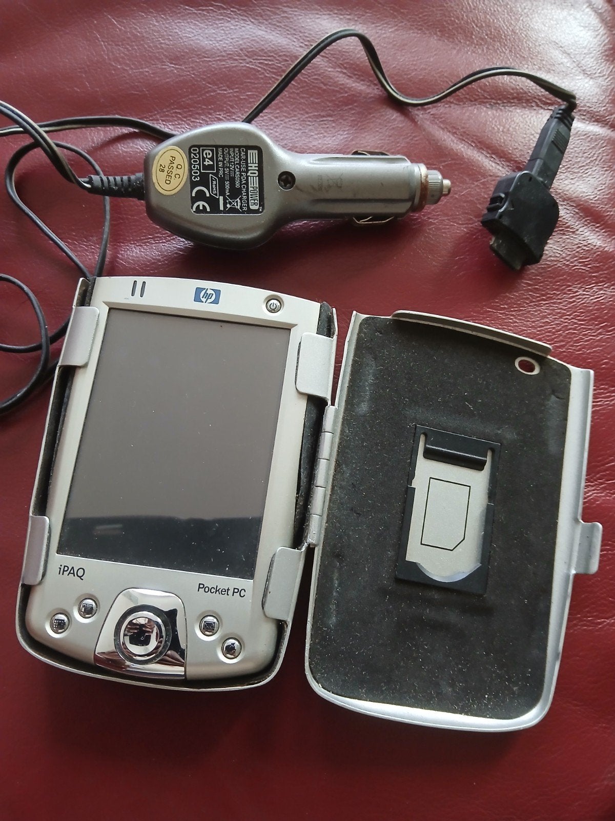 HP iPAQ H2200 Pocket PC met accessoires, Ophalen of Verzenden