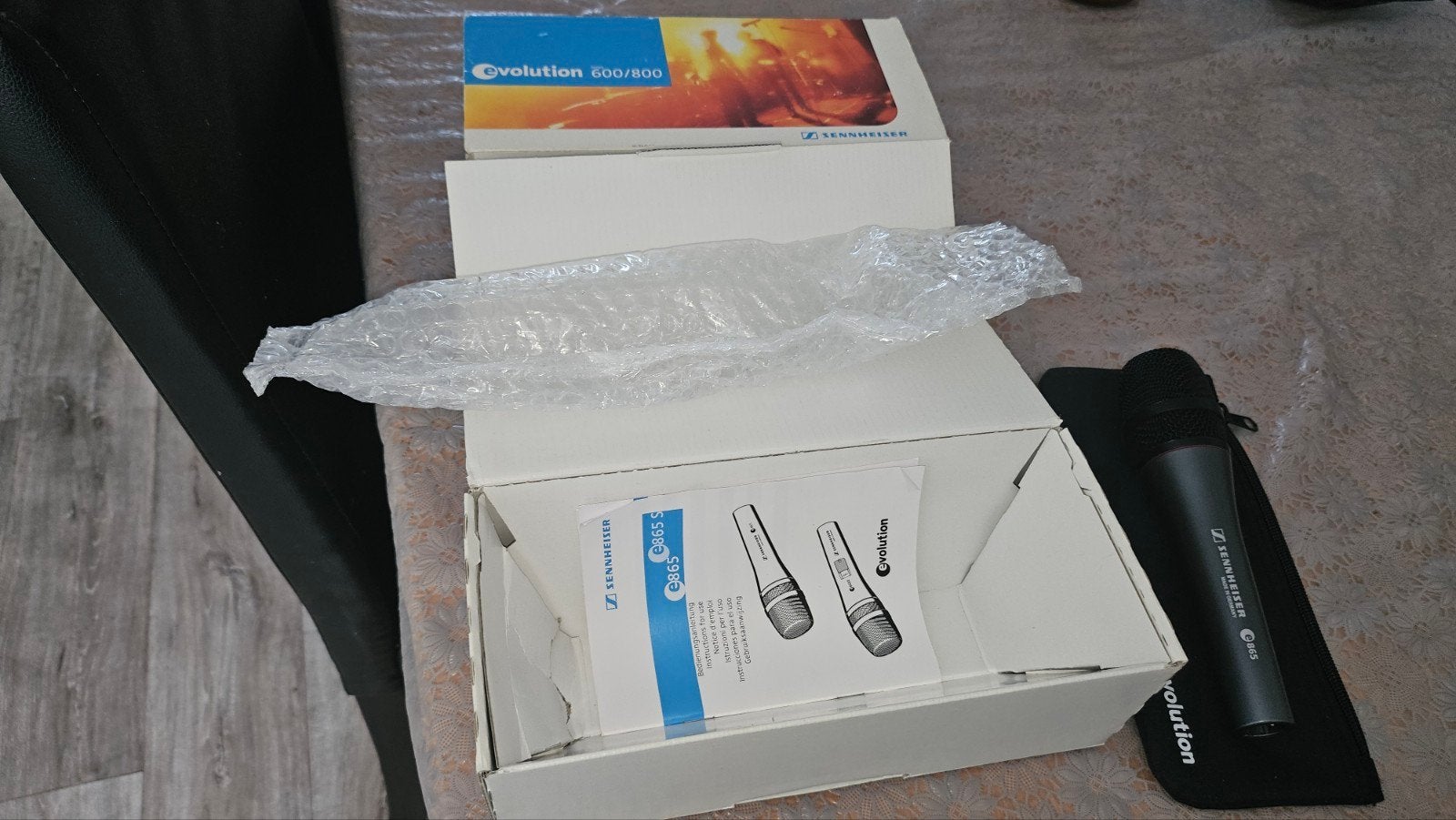 sennheiser  e 865 draad microfoon, Muziek en Instrumenten, Ophalen, Nieuw, Zangmicrofoon