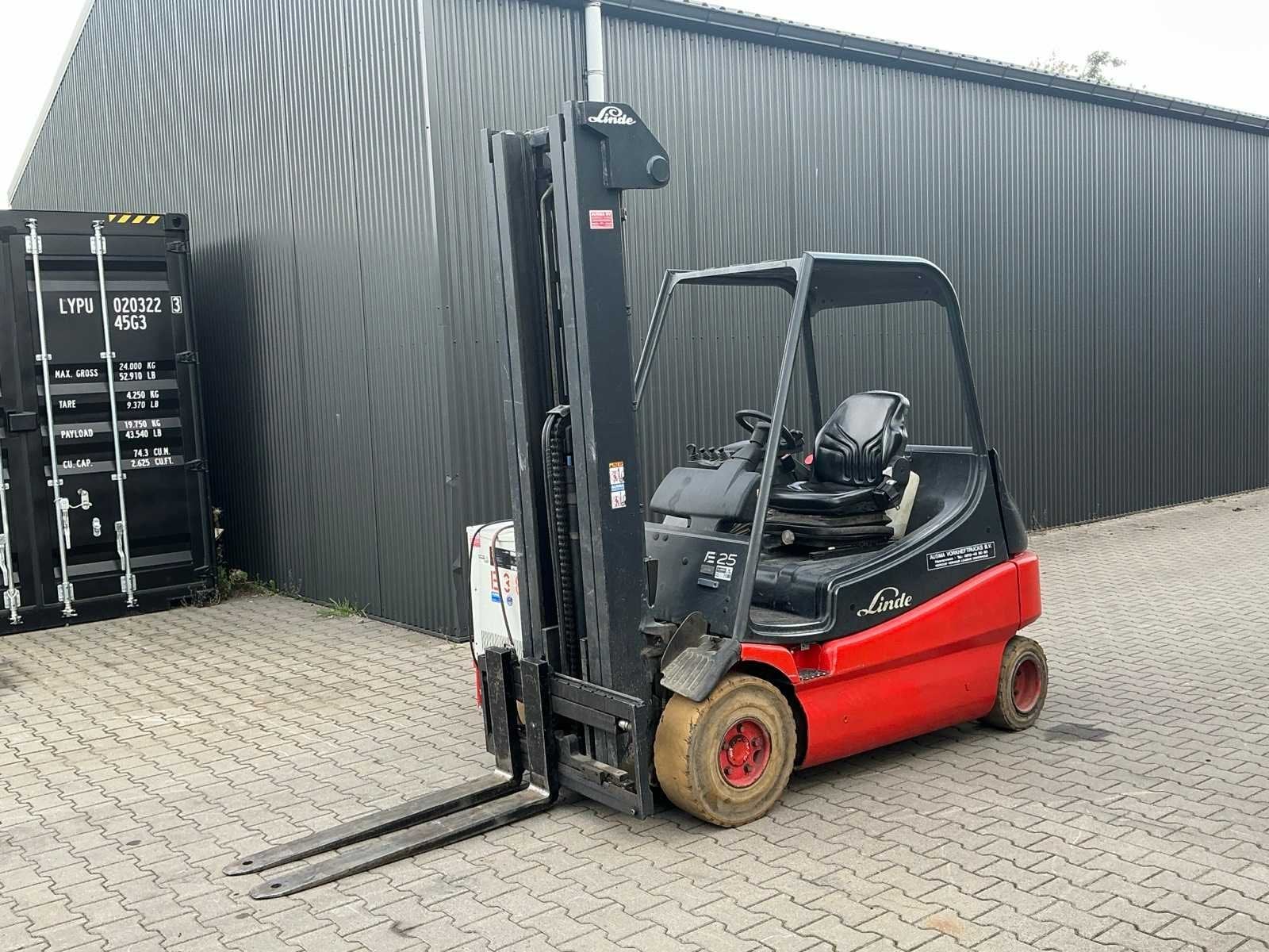 Linde E25 Vorkheftruck, Elektrisch, Heftruck, Linde