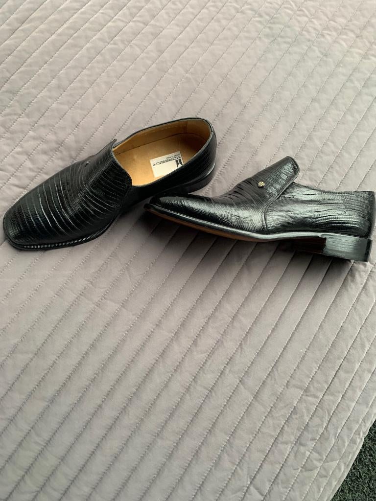 Moreschi schoenen. Zeer exclusief en nieuw!!, Loafers, Moreschi, Zwart, Nieuw