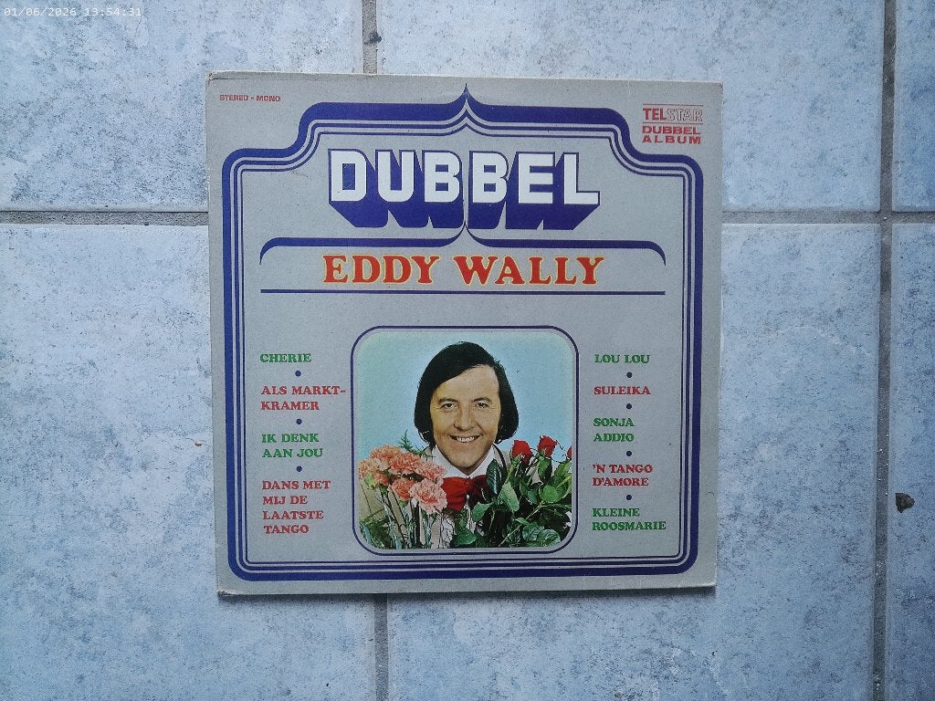 Dubbel LP Eddy Wally, Originele persing, Gebruikt, Ophalen of Verzenden, Levenslied of Smartlap