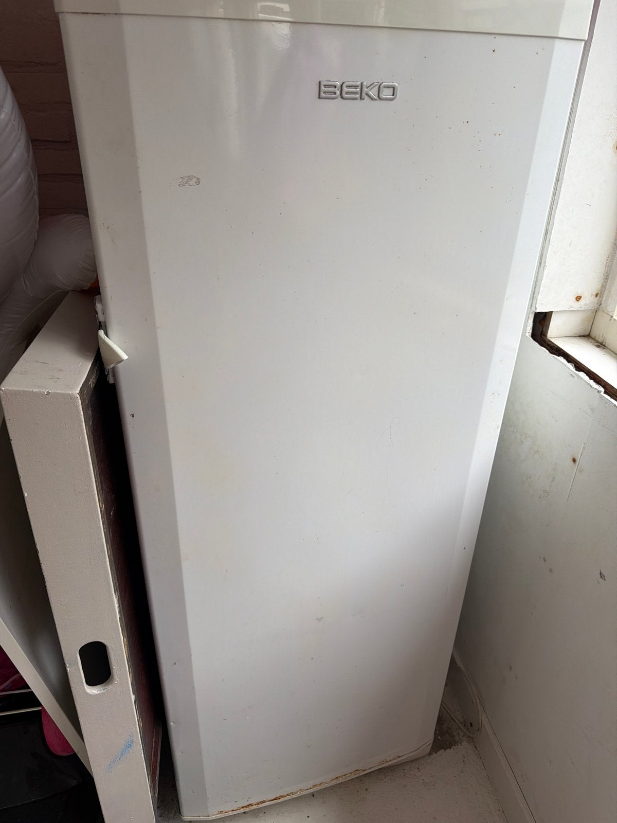 Beko Diepvrieskast met 6 lades, Witgoed en Apparatuur, Vriezers en Diepvrieskisten, Gebruikt, Minder dan 60 cm, 160 cm of meer